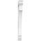 Ekena Millwork Standard Imperial Architectural Grade PVC Bracket With Traditional Ends, 3"W x 24"D x 32"H BKTP03X24X32IMP01 - alternate 2